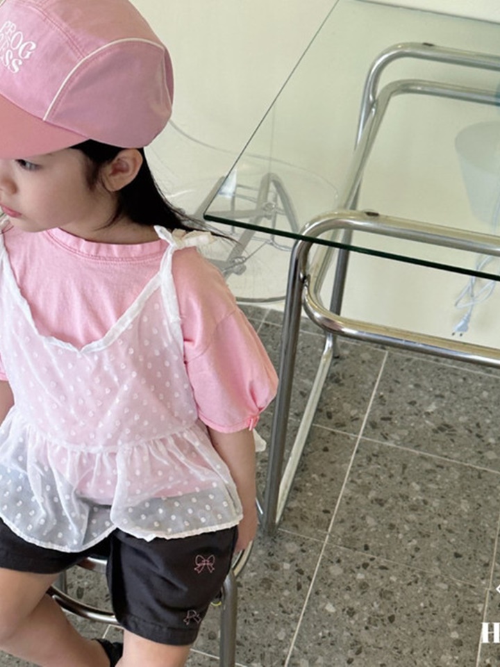 Ribbon Sleeve Tee
