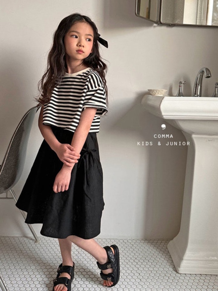 Shirring Ribbon Skirt