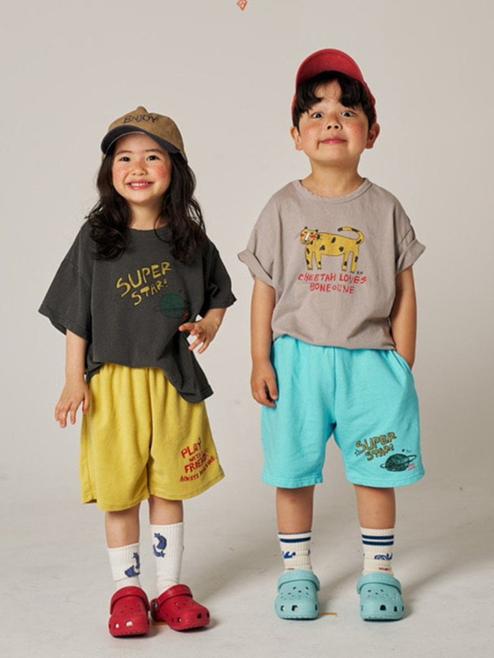 Red Cheek Cheetah Tee