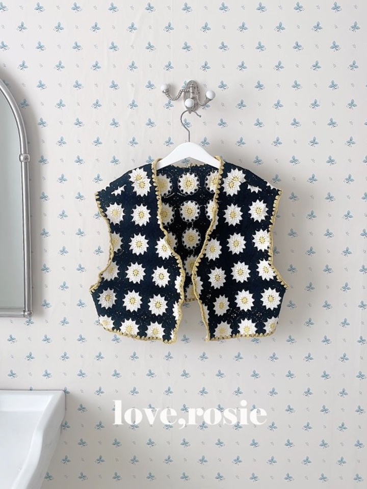 Knit Embroidery Vest