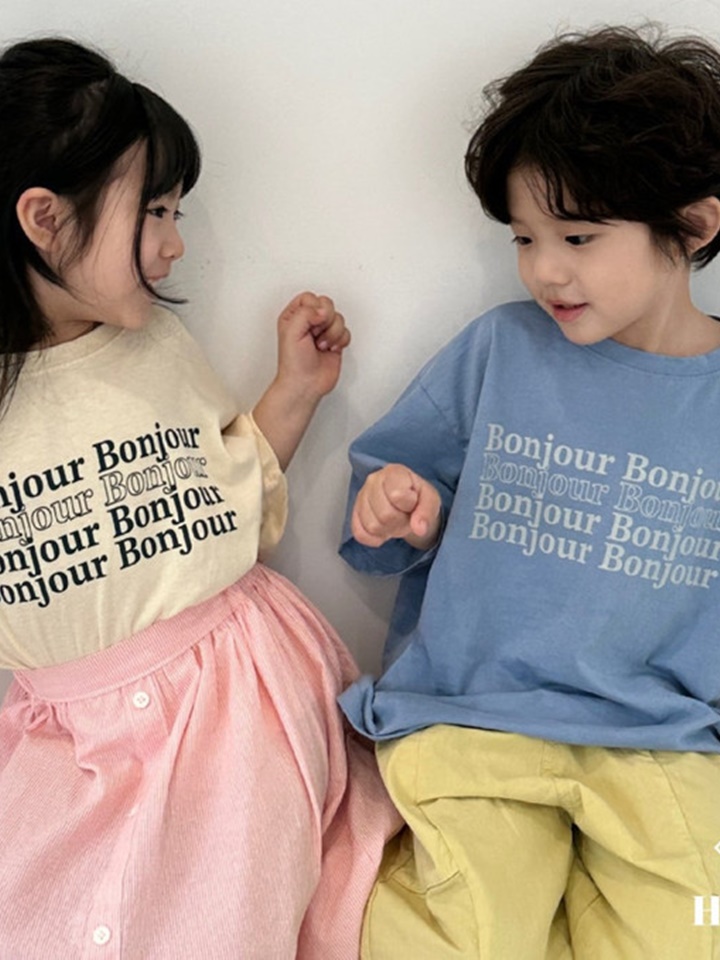 Bonjour Short Sleeve Tee