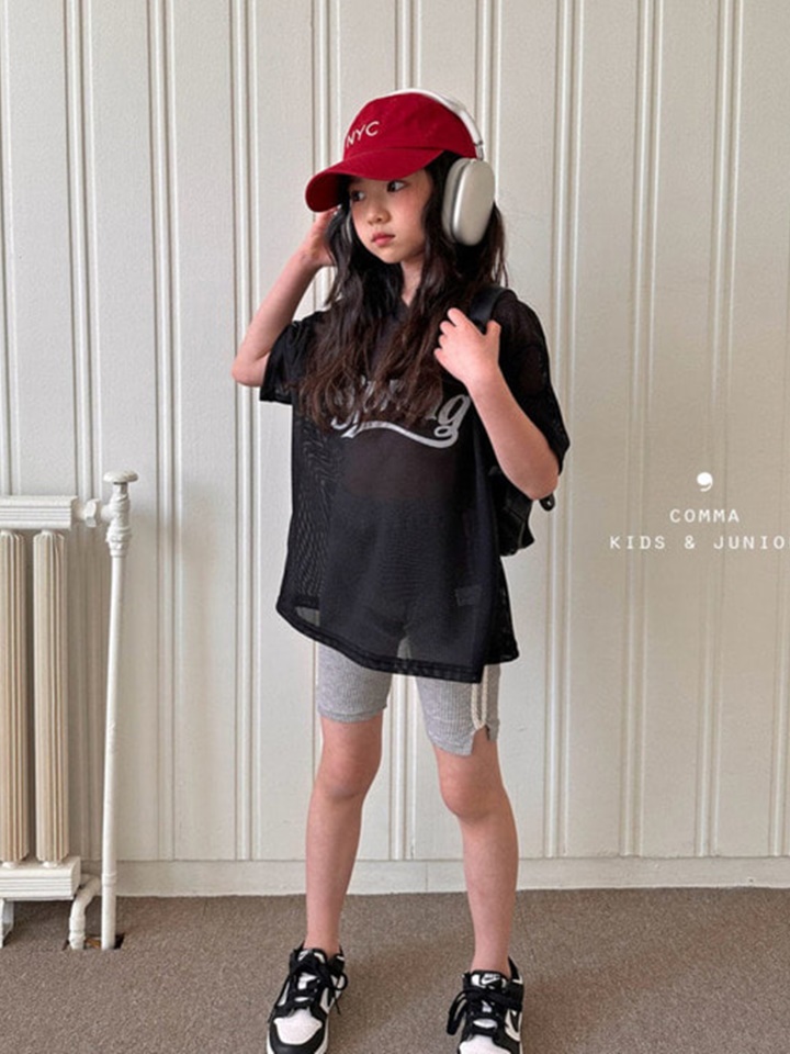 Mesh Boxy Tee