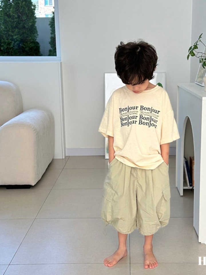 Cargo String Capri Shorts