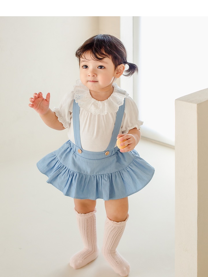 Double Ray Baby Knee Socks (5ea 1set)