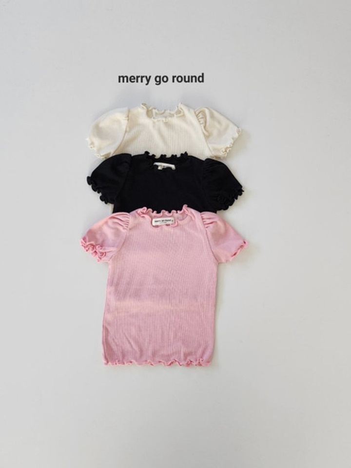 Shirring Terry Tee