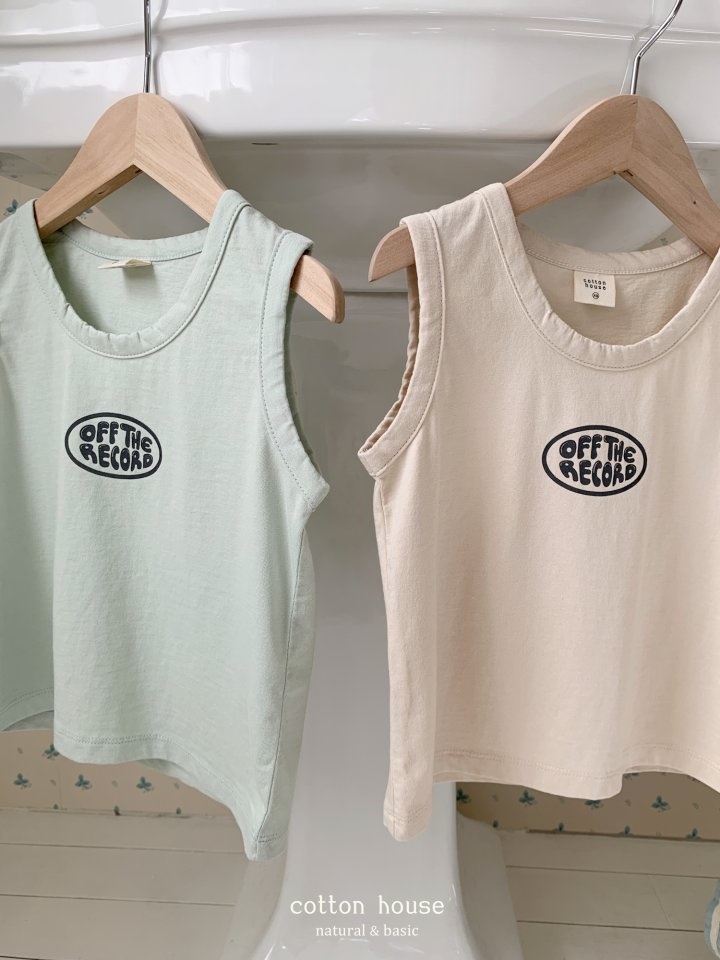 Off The Sleeveless Tee