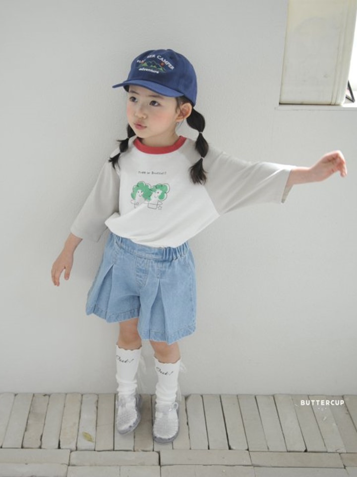 Broccoli Raglan Tee