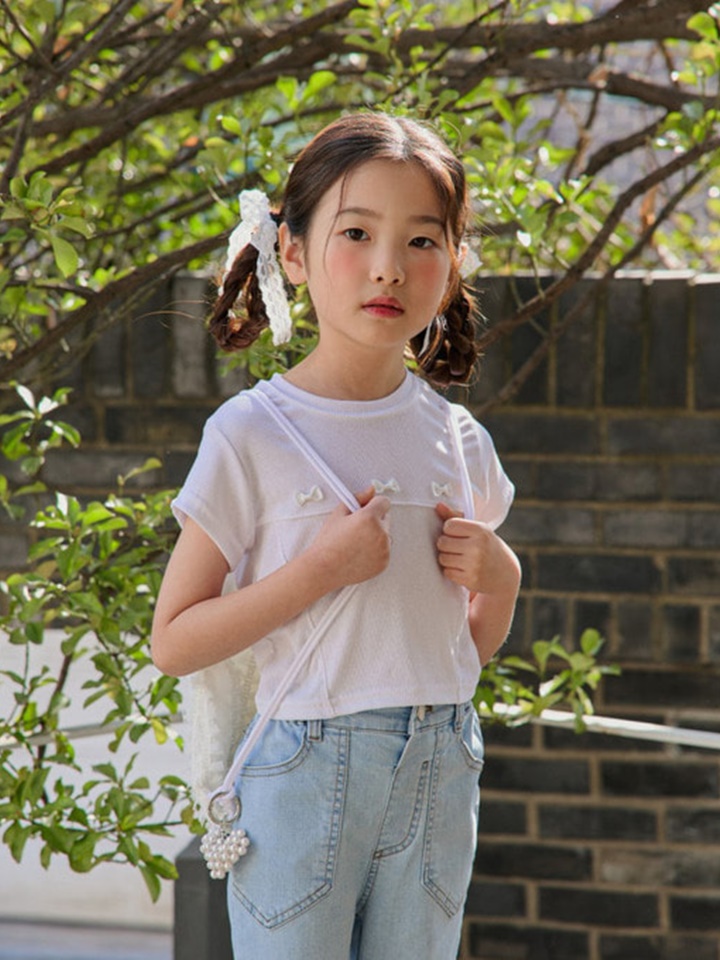 Rib Ribbon Tee