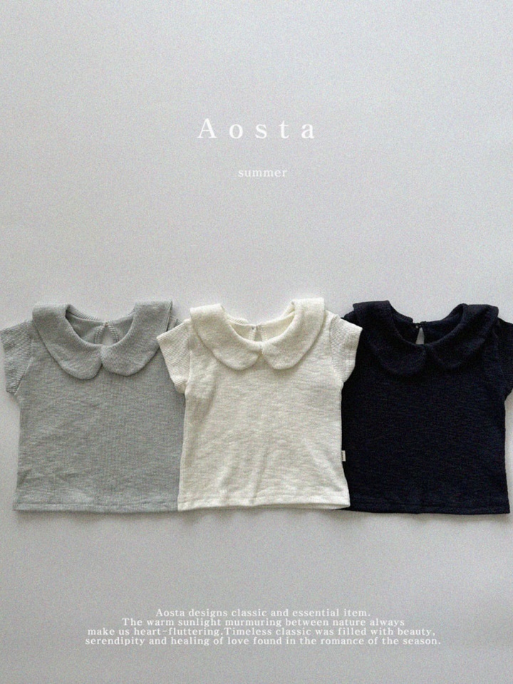 Round Collar Tee