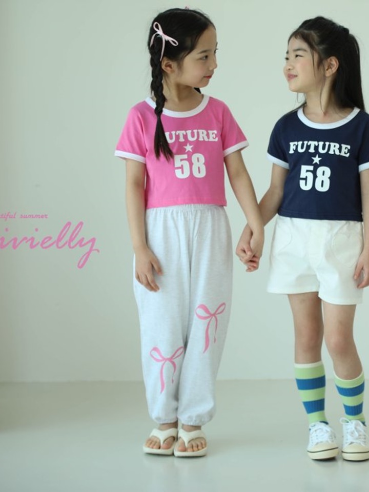 Star Color Piping Tee