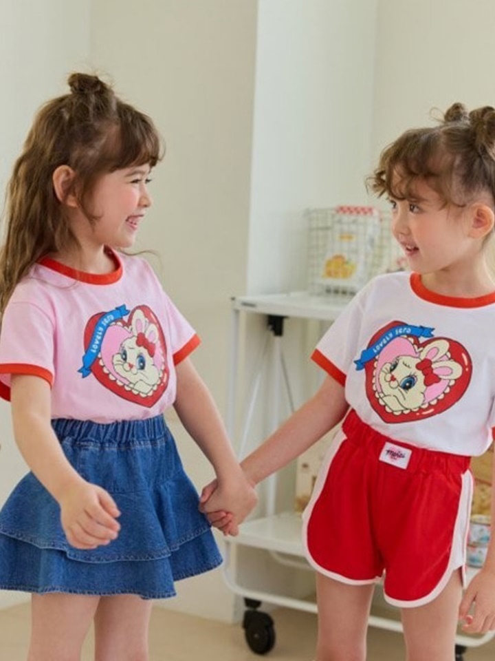 Red Color Tee
