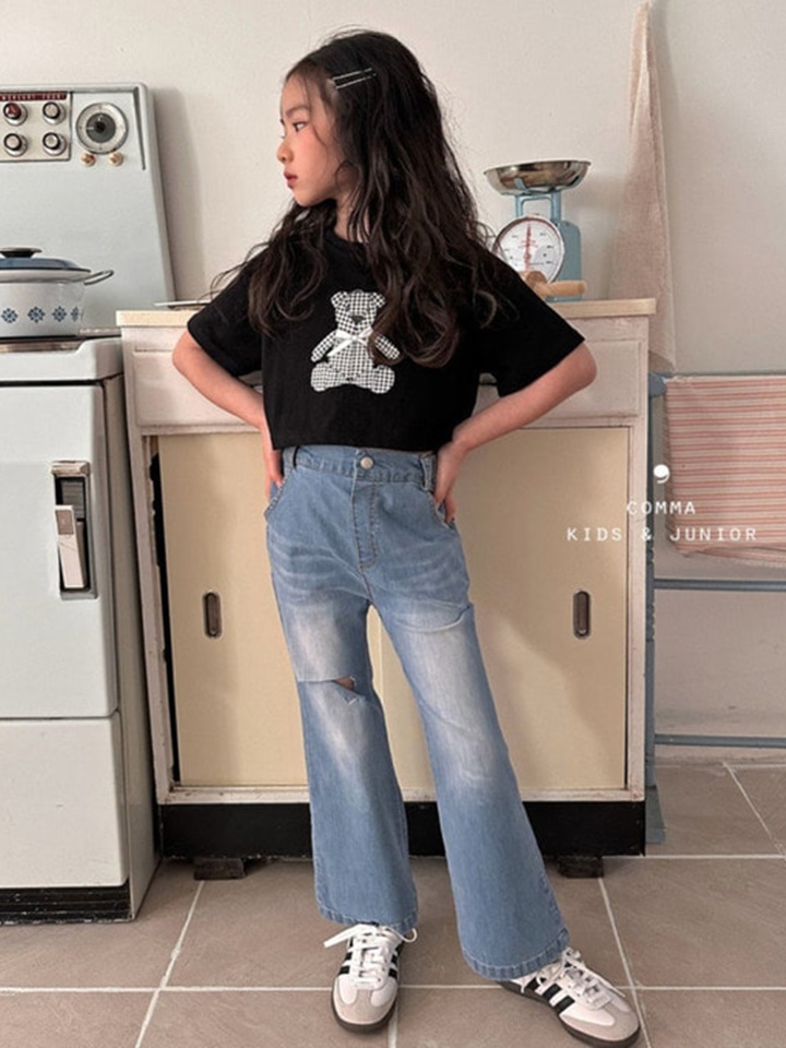 Denim Boots Cut Pants