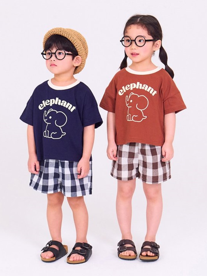 Elephant Top Bottom Set