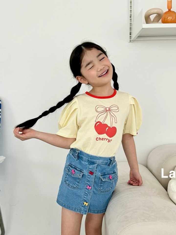 Macaroon Wrap Denim Pants