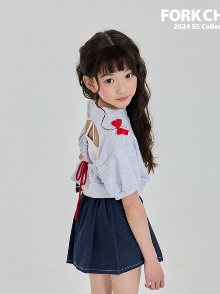 Two Ribbon Sweatshirt