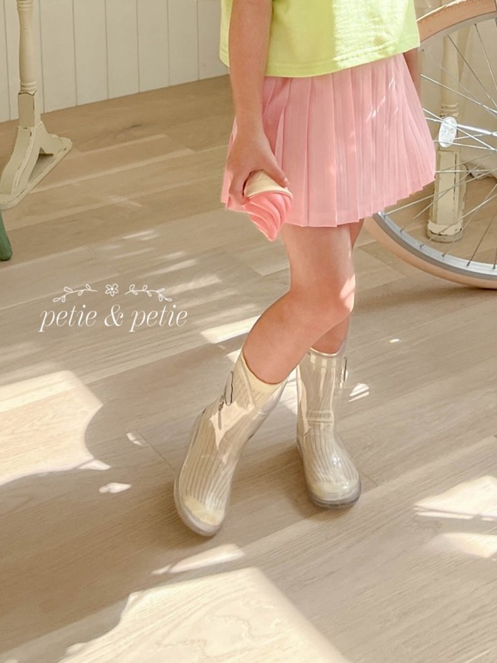 Wrinkle Skirt Pants