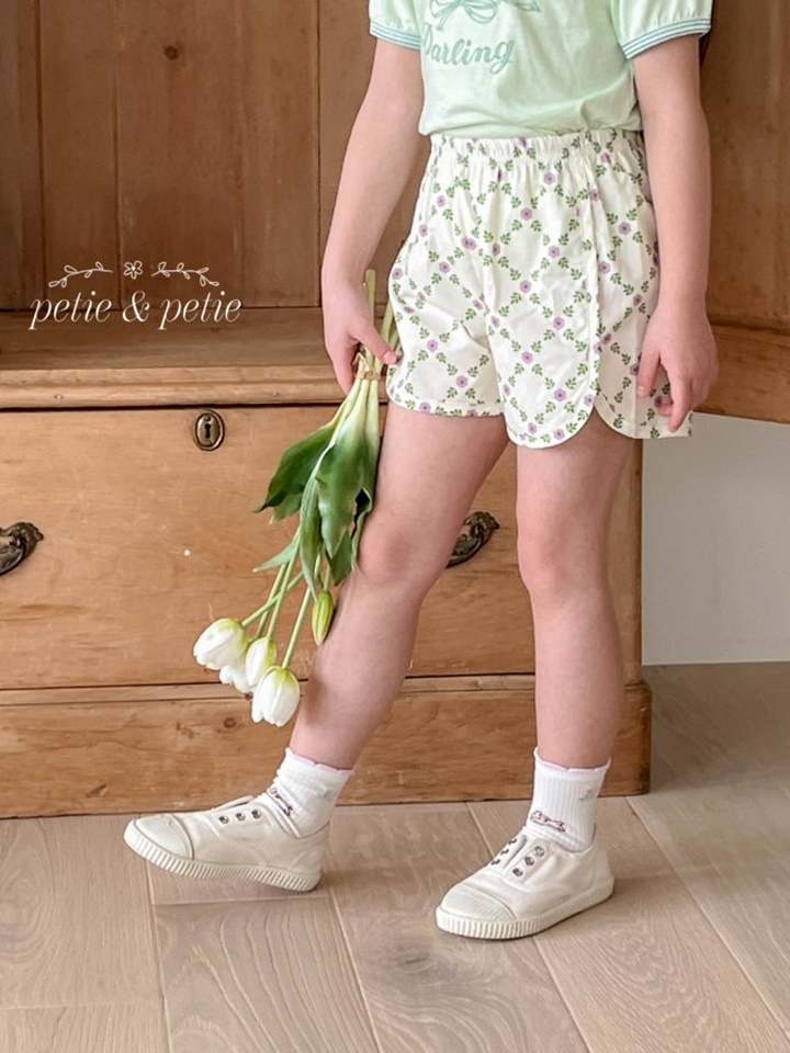 Flower Piping Pants