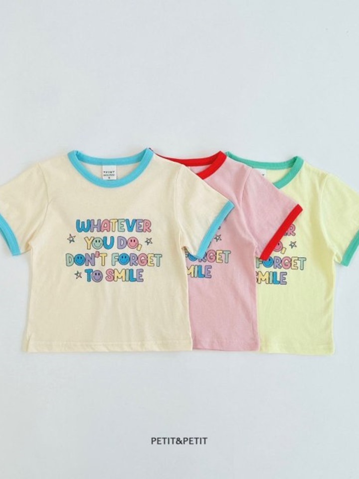 Smile Piping Tee