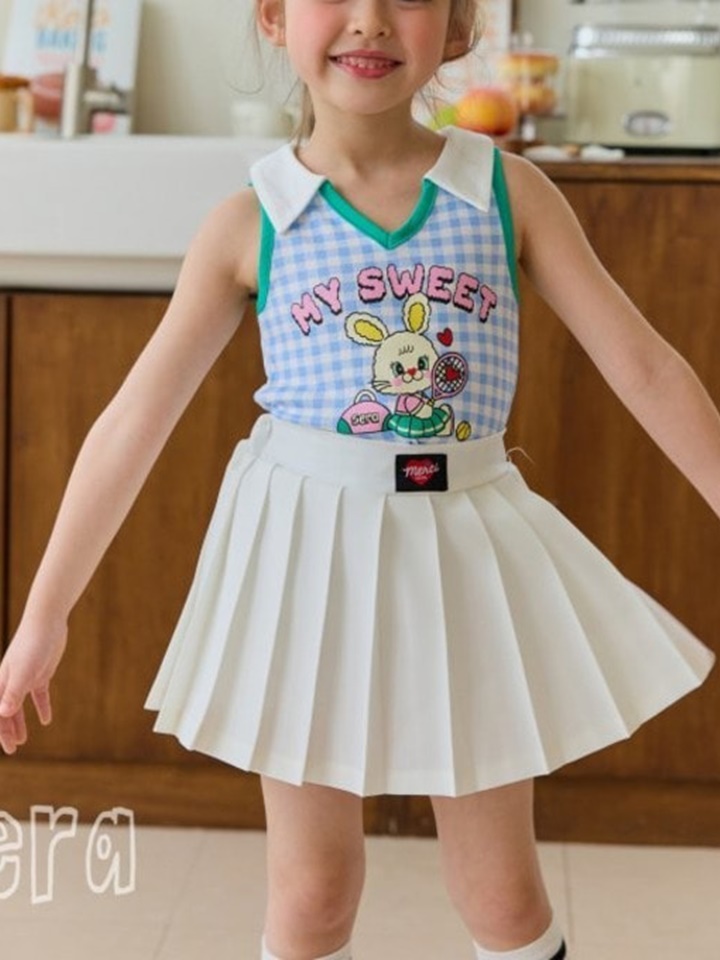 Preppy Wrinkle Skirt