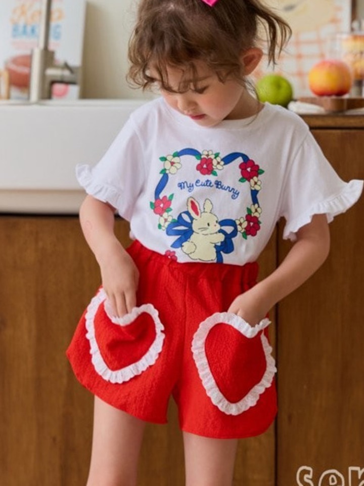 Lace Heart Pants