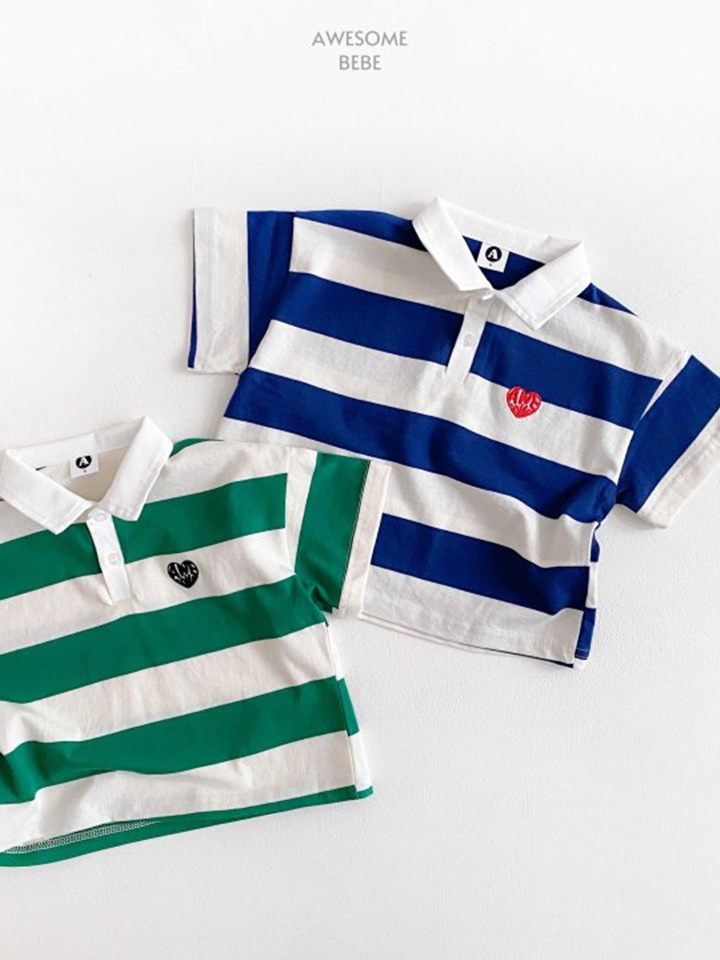Big ST Collar Short Sleeve Tee