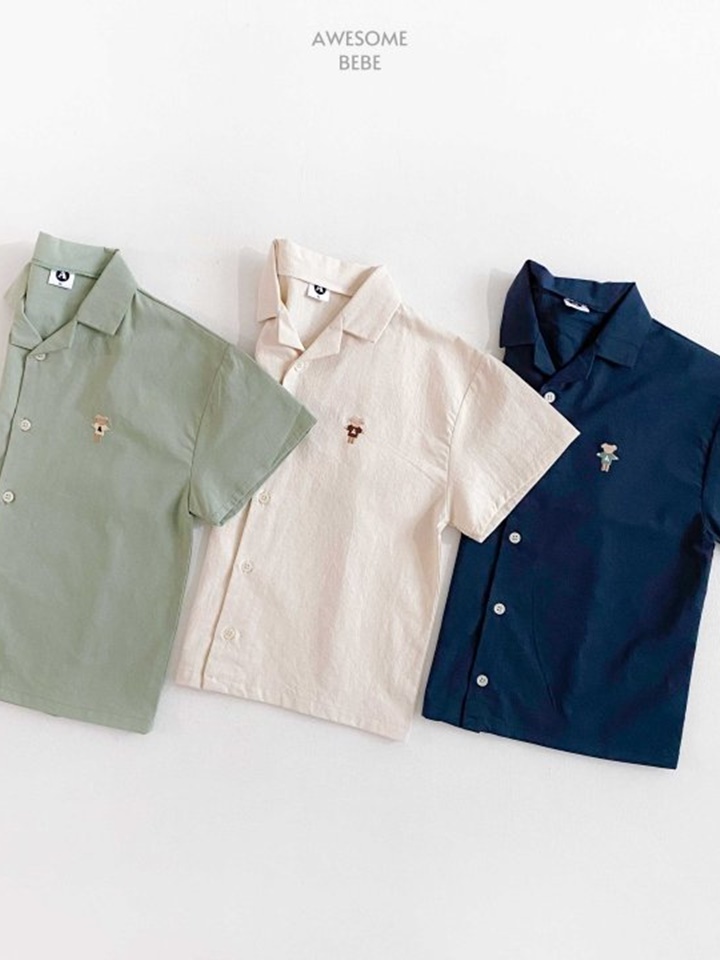 L Embroidery Shirt