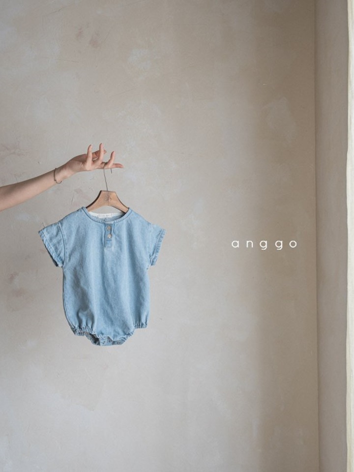 Pie Denim Button Romper