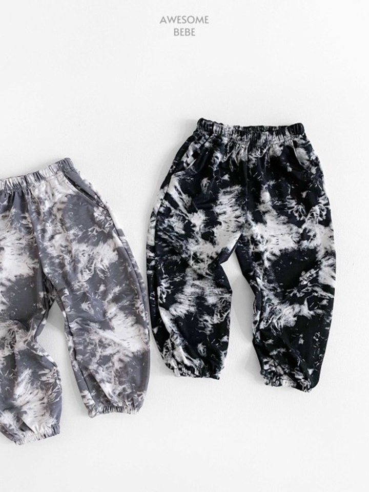 Water Paint Jogger Pants