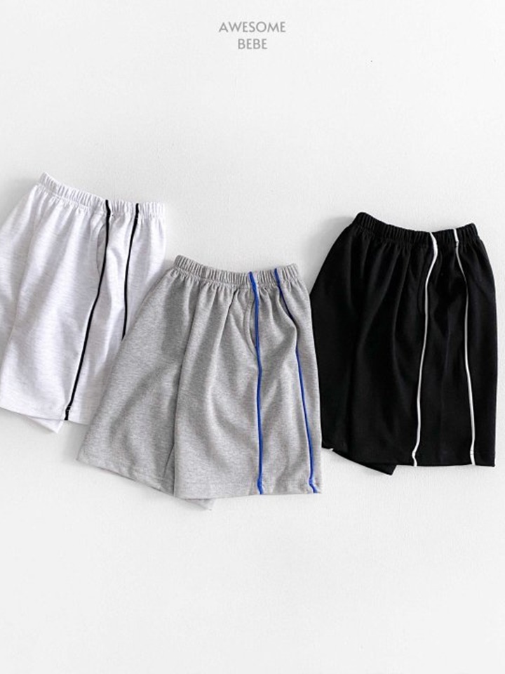 Bbing Line Dunk Cropped Shorts