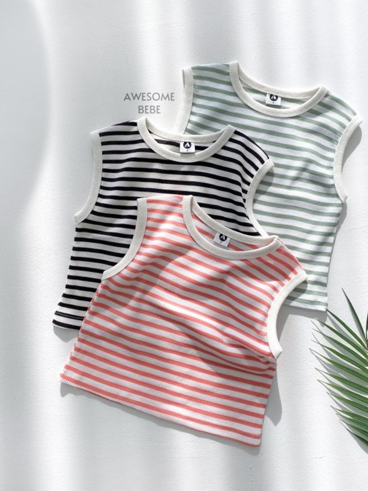 ST Waffle Sleeveless Tee