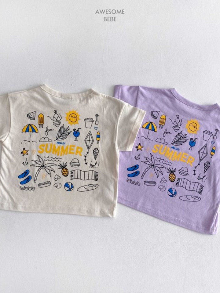 Hi Summer Short Sleeve Tee