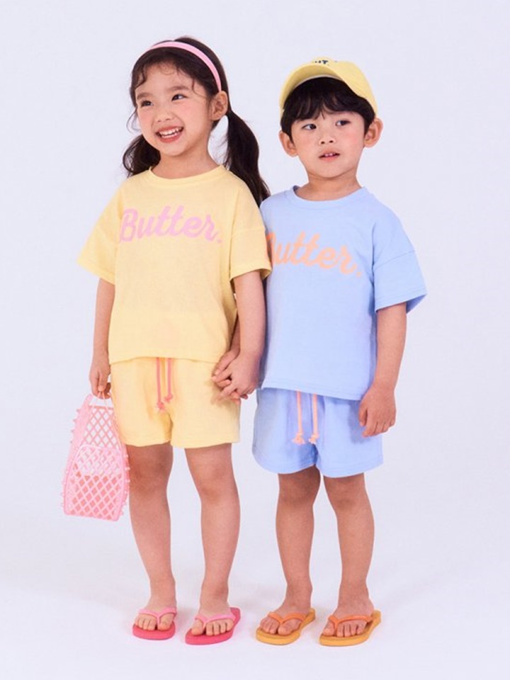 Neon Butter Top Bottom Set