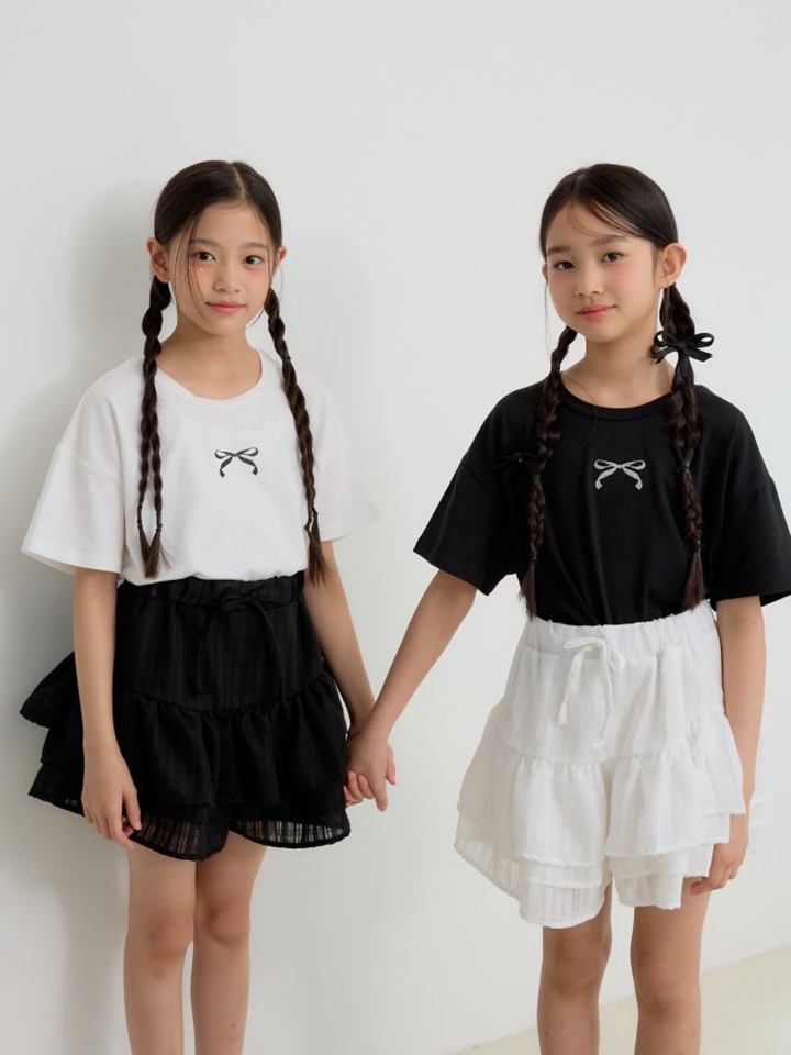 Crystal Ribbon Tee