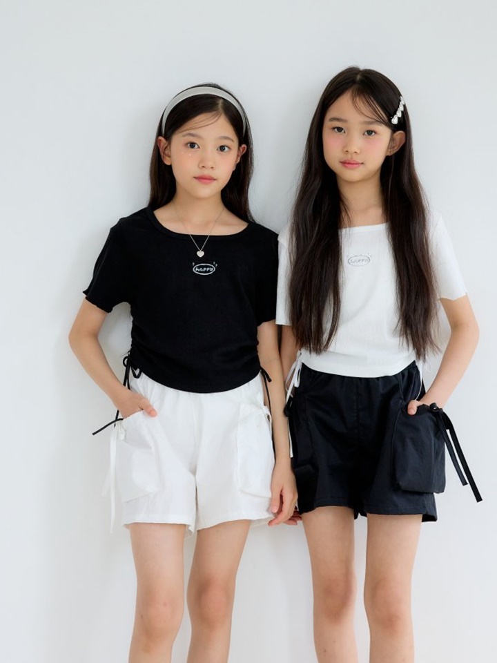 Shirring Hot Pants