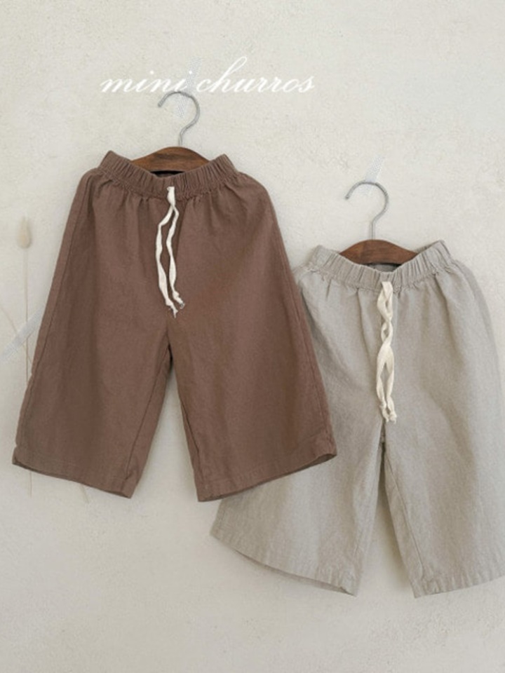 L Wide Pants