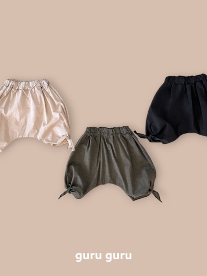 Ribbon Baggy Pants
