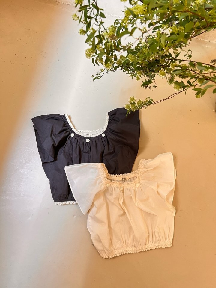 Rose Square Blouse