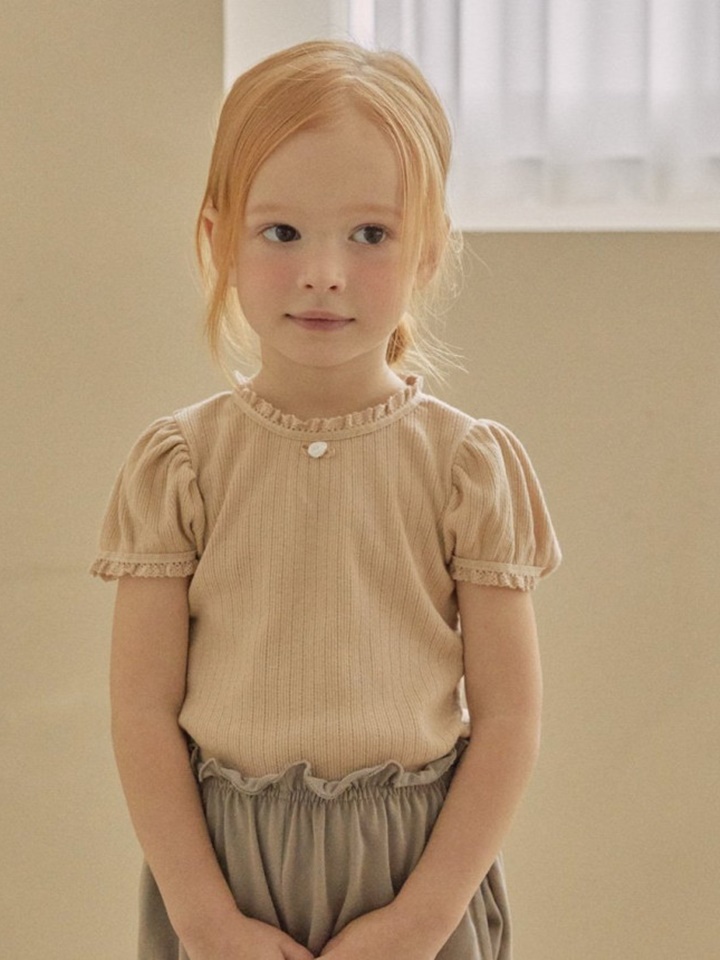 Eyelet Flower Tee
