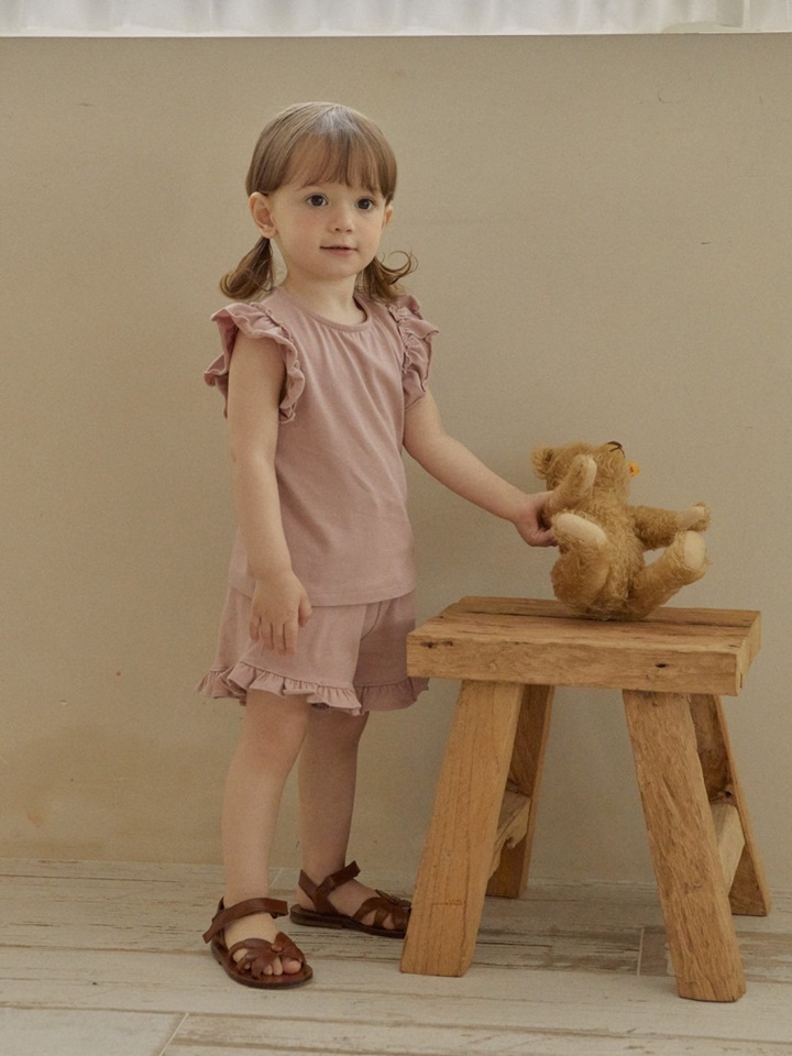 Easy Frill Pants