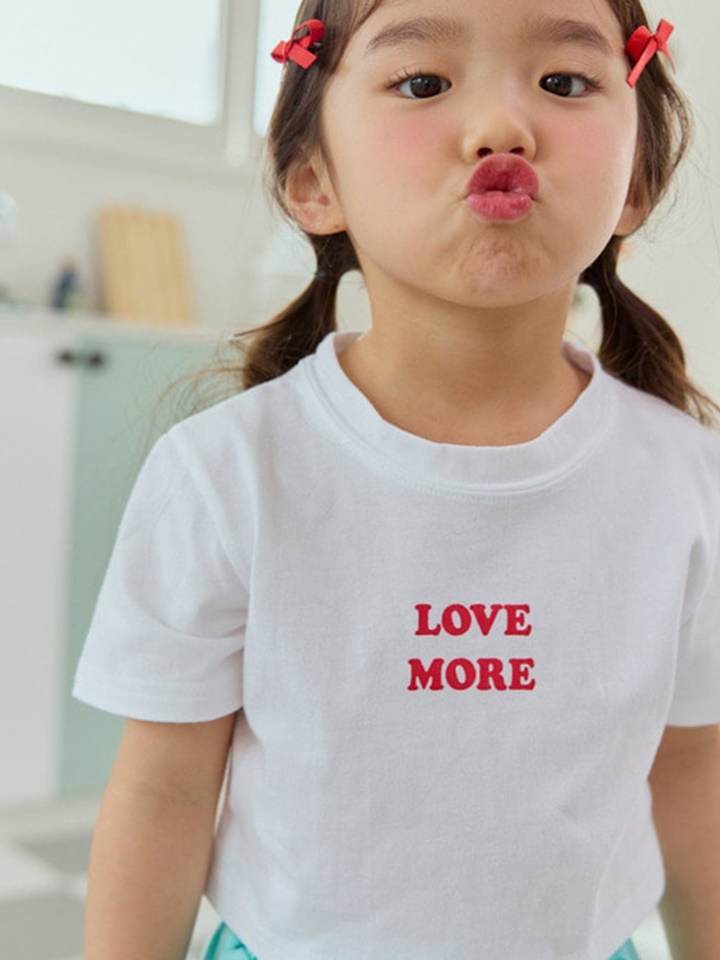 Love More Crop Tee