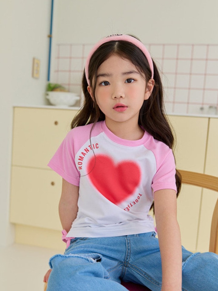 Heart Shirring Tee