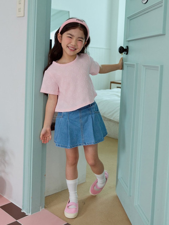 Tween Denim Skirt Pants