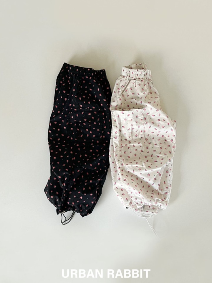 Flower Para Suit Pants
