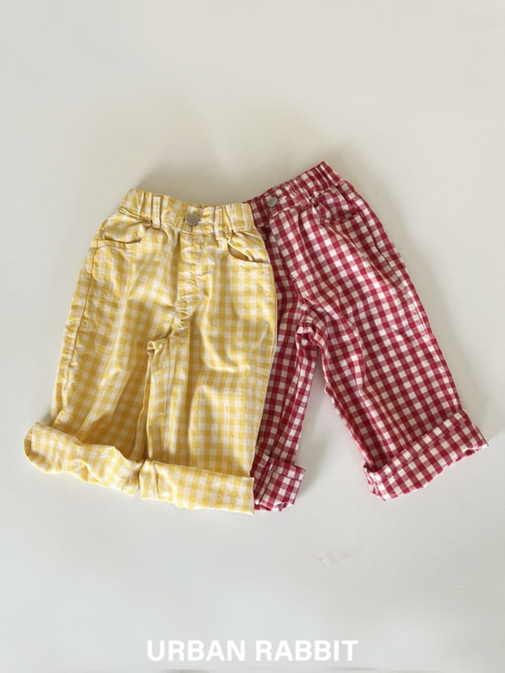 Check Picnic Pants