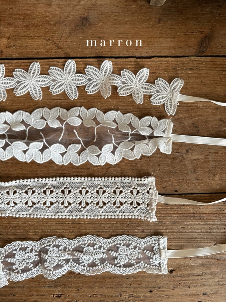 Cream Lace Hair Band