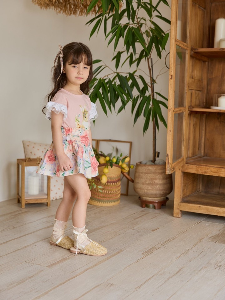 Flower Bunny Tee