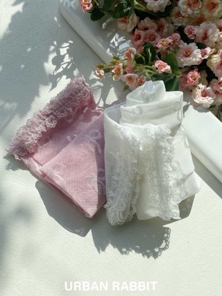 Ribbon Lace Knee Socks