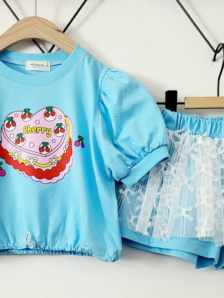 Shining Top Bottom Set