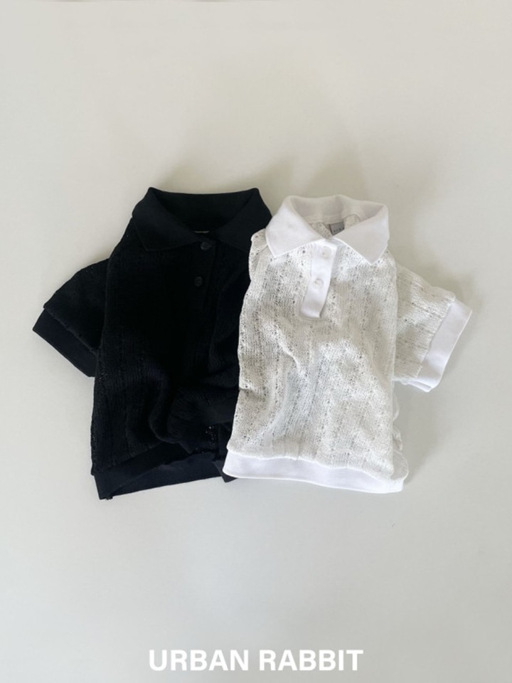 Summer Knit Collar Tee