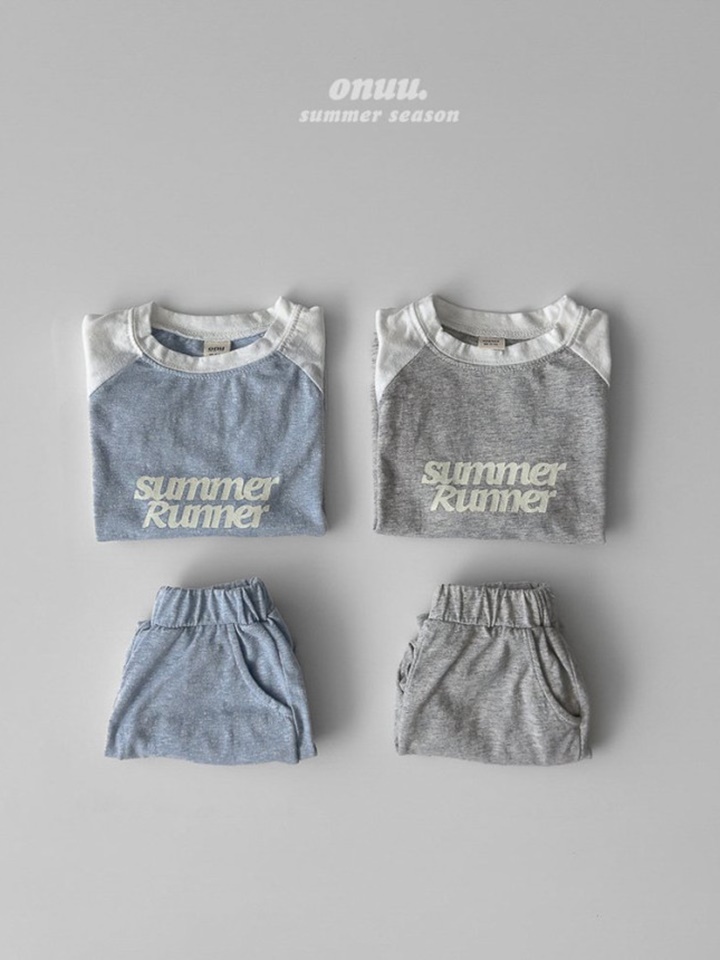 Summer Slub Top Bottom Set